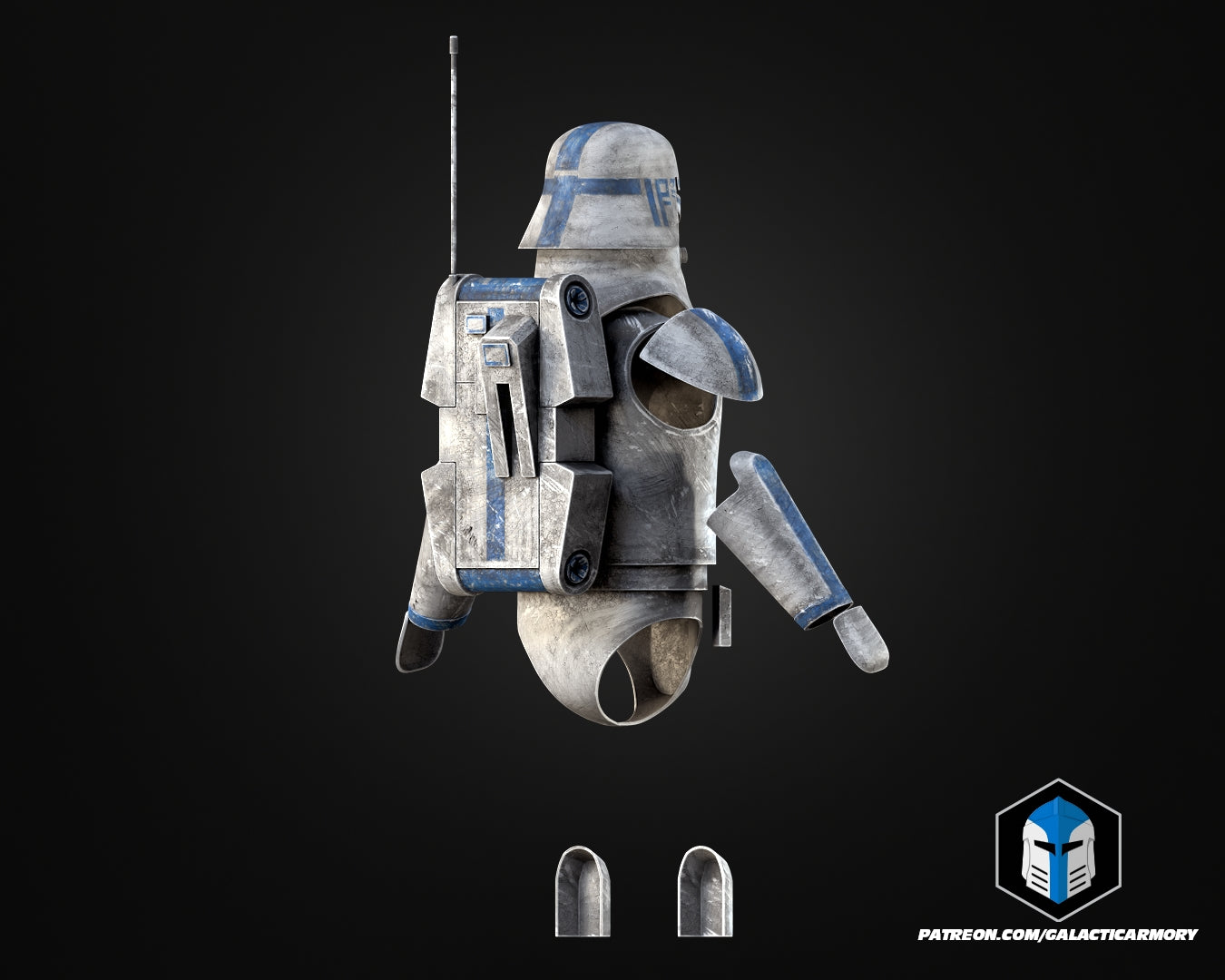 Animated Cold Assault Trooper Helmet and Armor - 3D Print Files