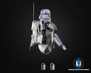Animated Cold Assault Trooper Helmet and Armor - 3D Print Files