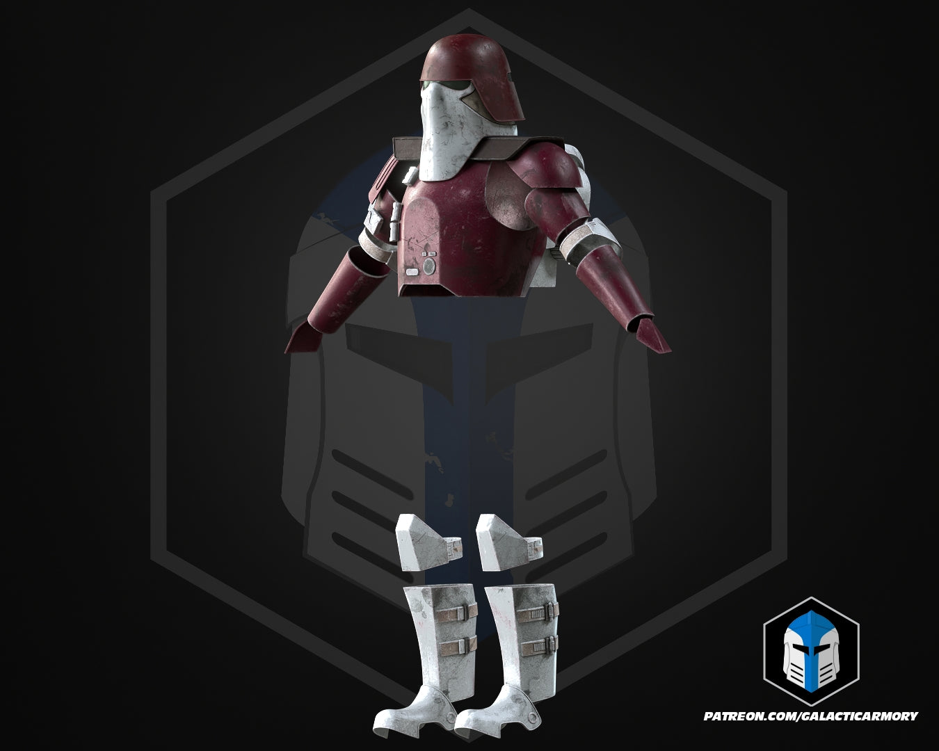 Galactic Marine Clone Trooper Helmet and Armor - 3D Print Files ...