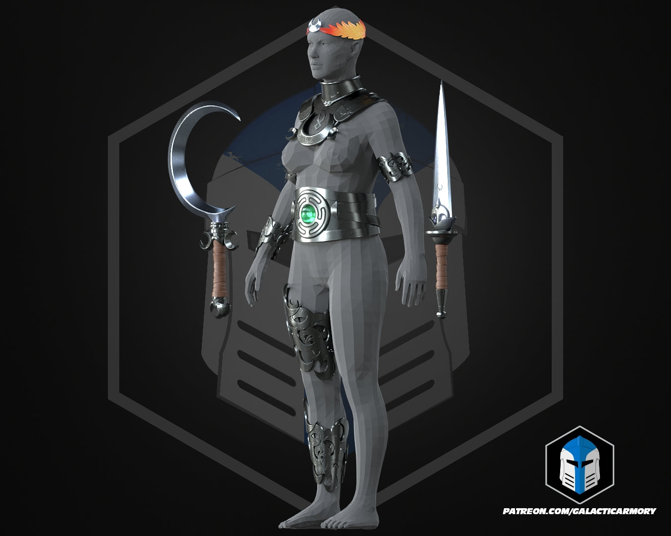 Hades 2 Melinoë Armor and Weapons - 3D Print Files