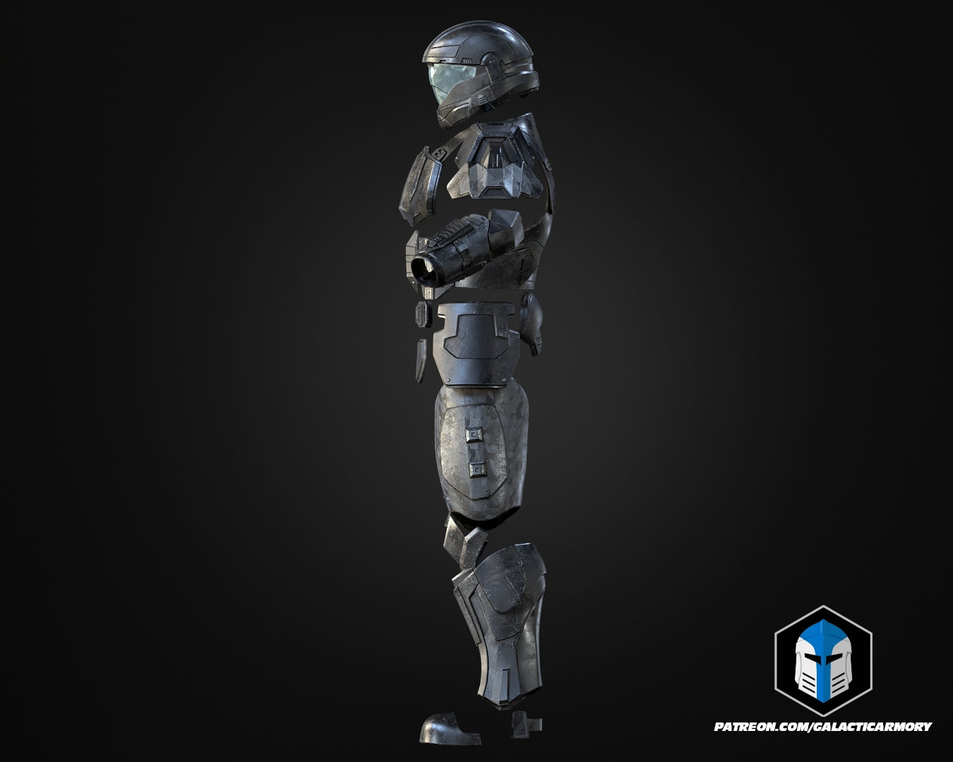Helldivers 2 - A-9 Helljumper Helmet and Armor - 3D Print Files