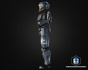 Helldivers 2 - A-35 Recon Helmet and Armor - 3D Print Files