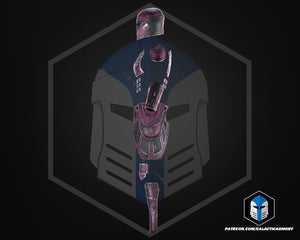 Shadow Lord Mandalorian Rook Kast Helmet and Armor - 3D Print Files