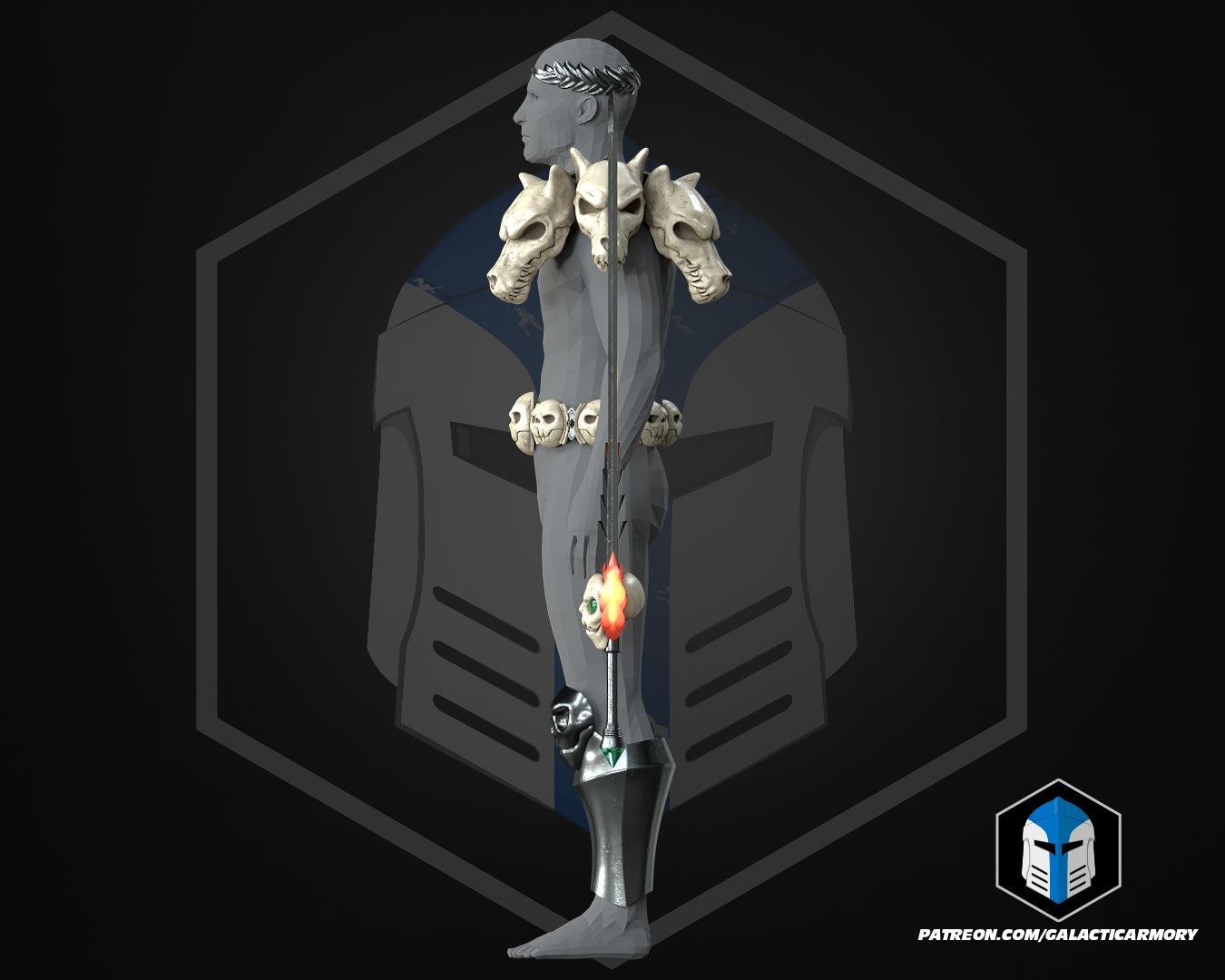 Hades Zagreus Armor and Weapon - 3D Print Files