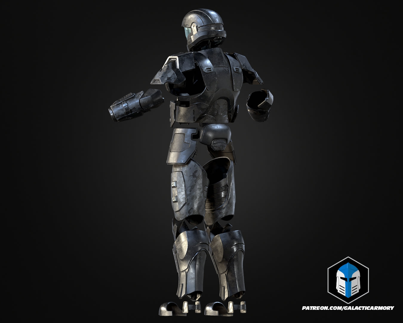 Helldivers 2 - A-9 Helljumper Helmet and Armor - 3D Print Files
