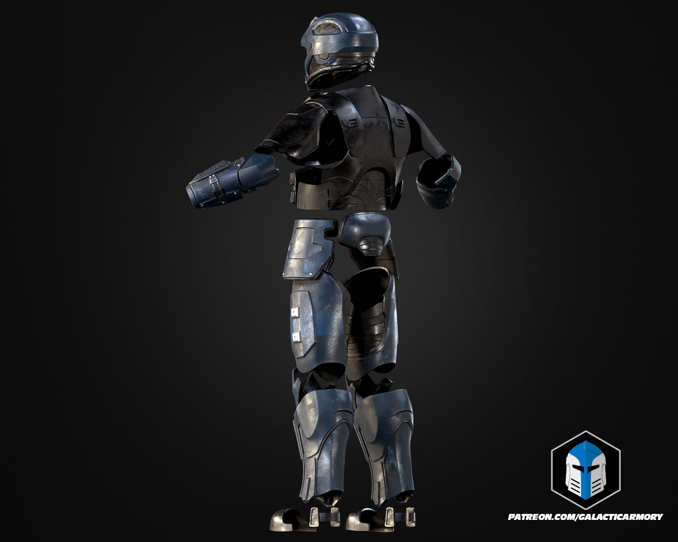 Helldivers 2 - A-35 Recon Helmet and Armor - 3D Print Files