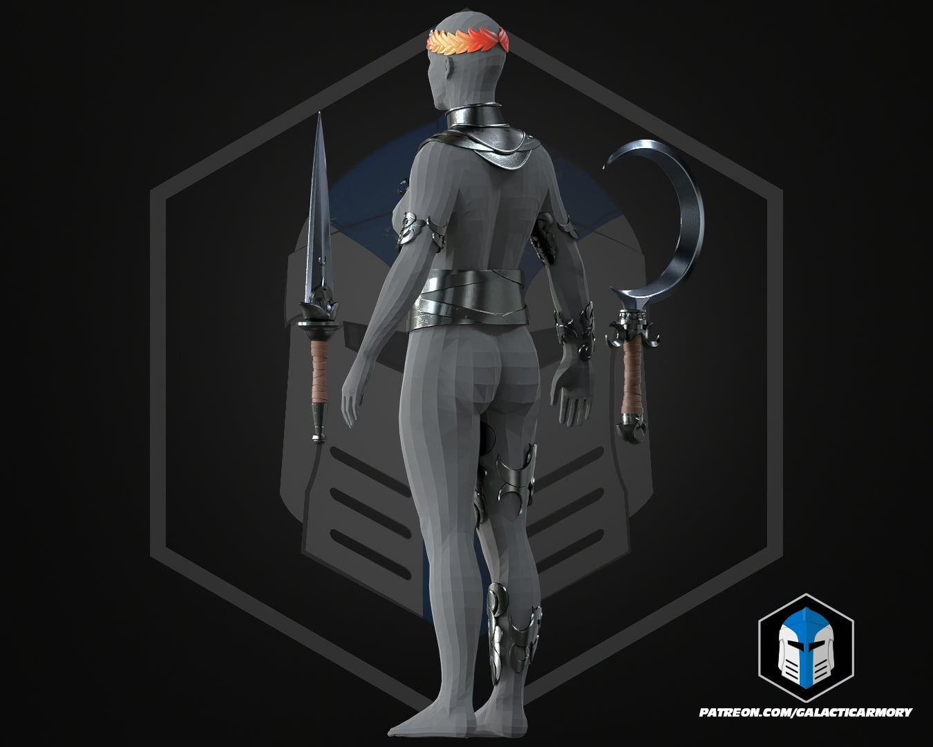 Hades 2 Melinoë Armor and Weapons - 3D Print Files