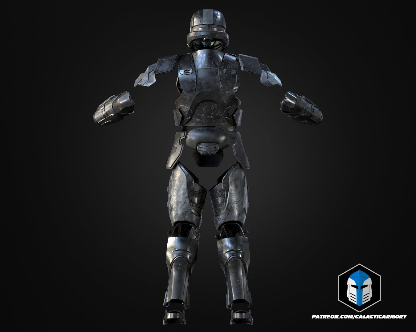 Helldivers 2 - A-9 Helljumper Helmet and Armor - 3D Print Files