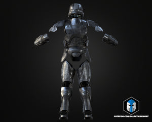 Helldivers 2 - A-9 Helljumper Helmet and Armor - 3D Print Files