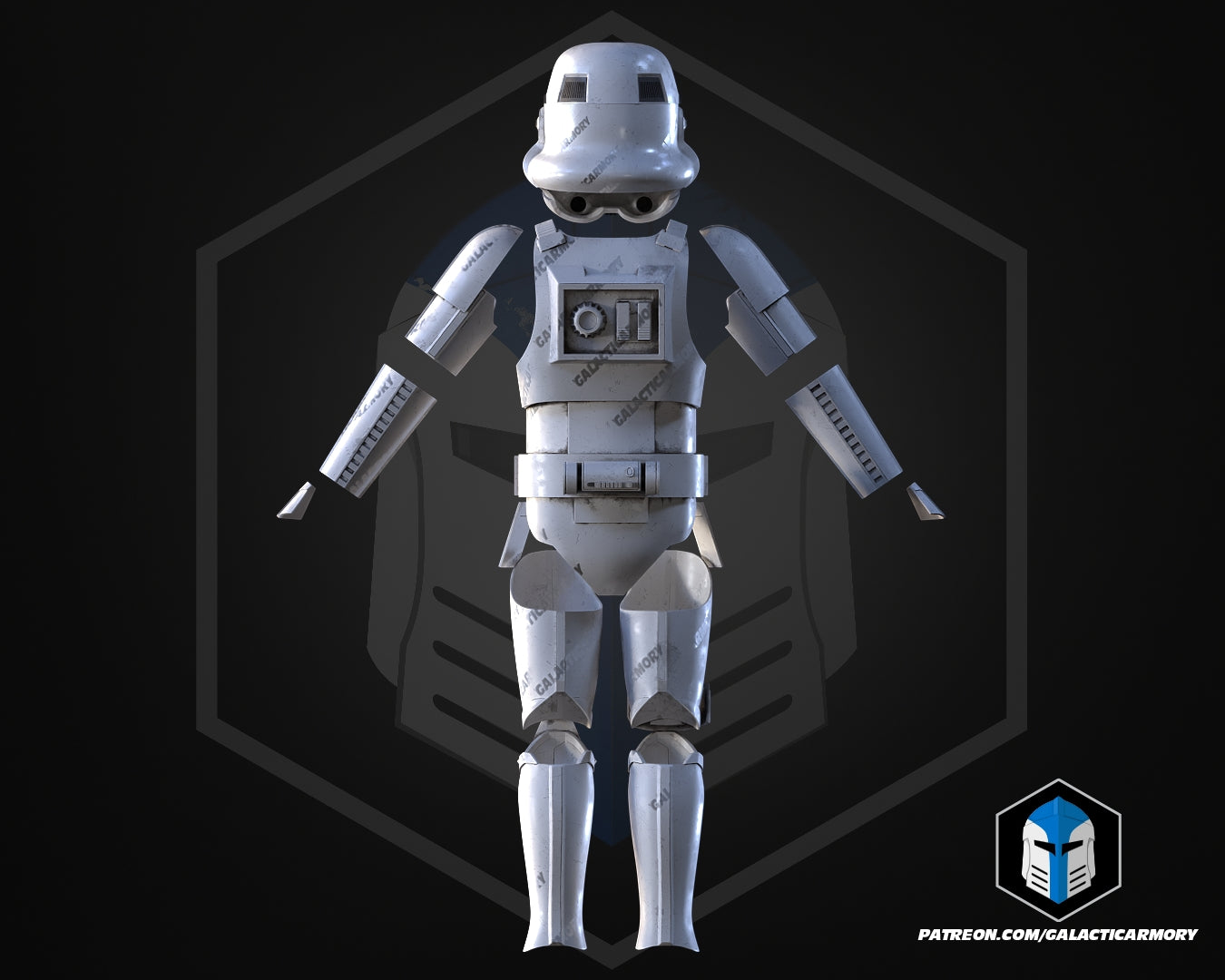 Rogue One Stormtrooper Armor - 3D Print Files – Galactic Armory