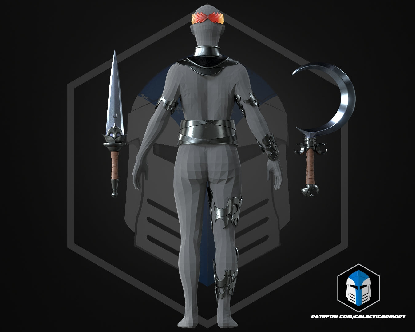 Hades 2 Melinoë Armor and Weapons - 3D Print Files