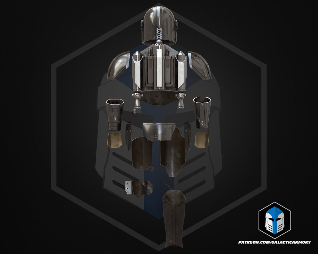 Mandalorian Beskar Armor - 3D Print Files – Galactic Armory