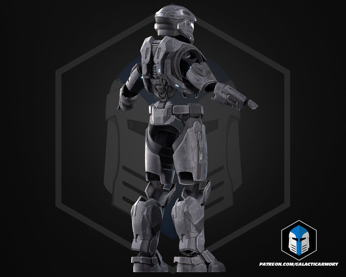 Reach Noble 6 Mark 5 [B] Helmet and Armor - 3D Print Files