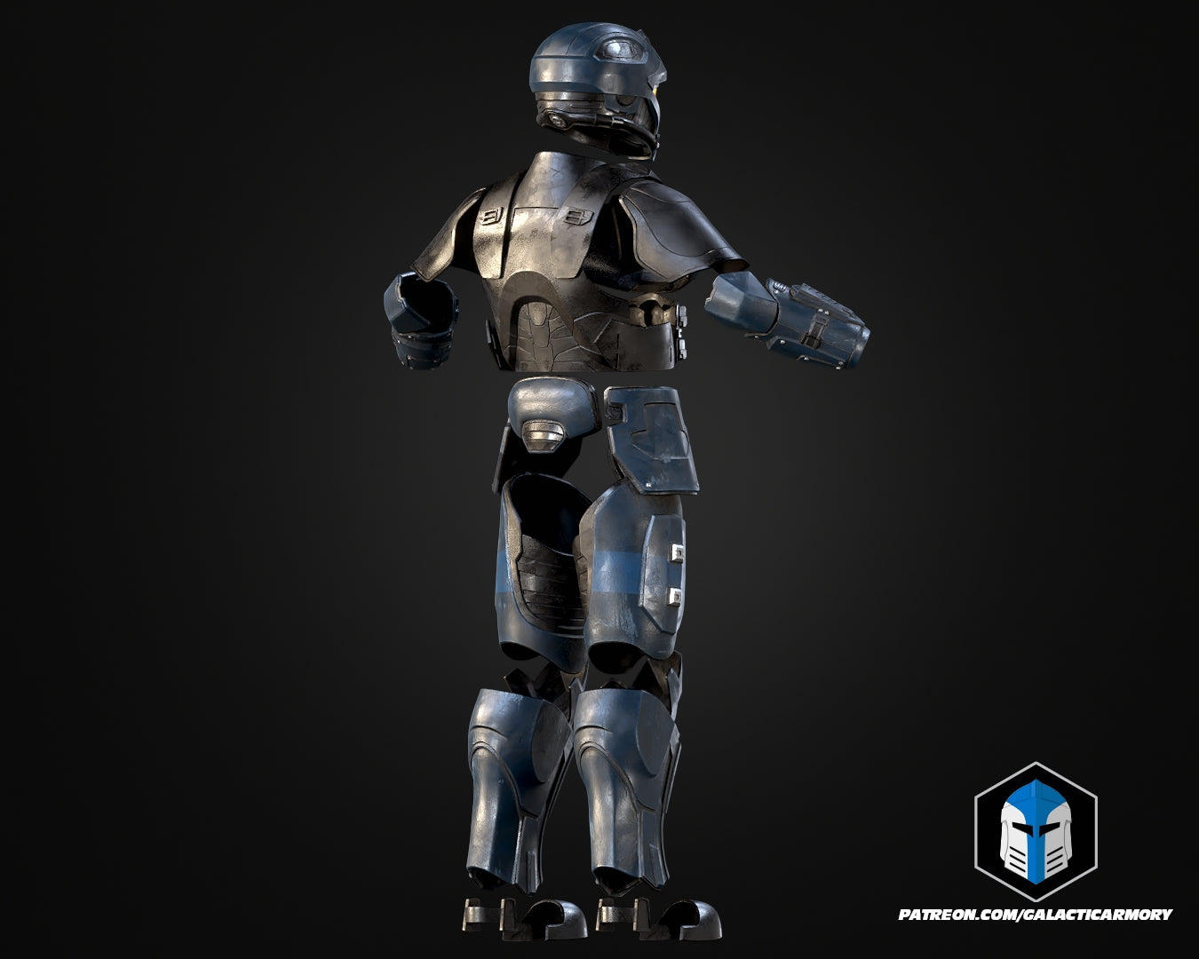 Helldivers 2 - A-35 Recon Helmet and Armor - 3D Print Files