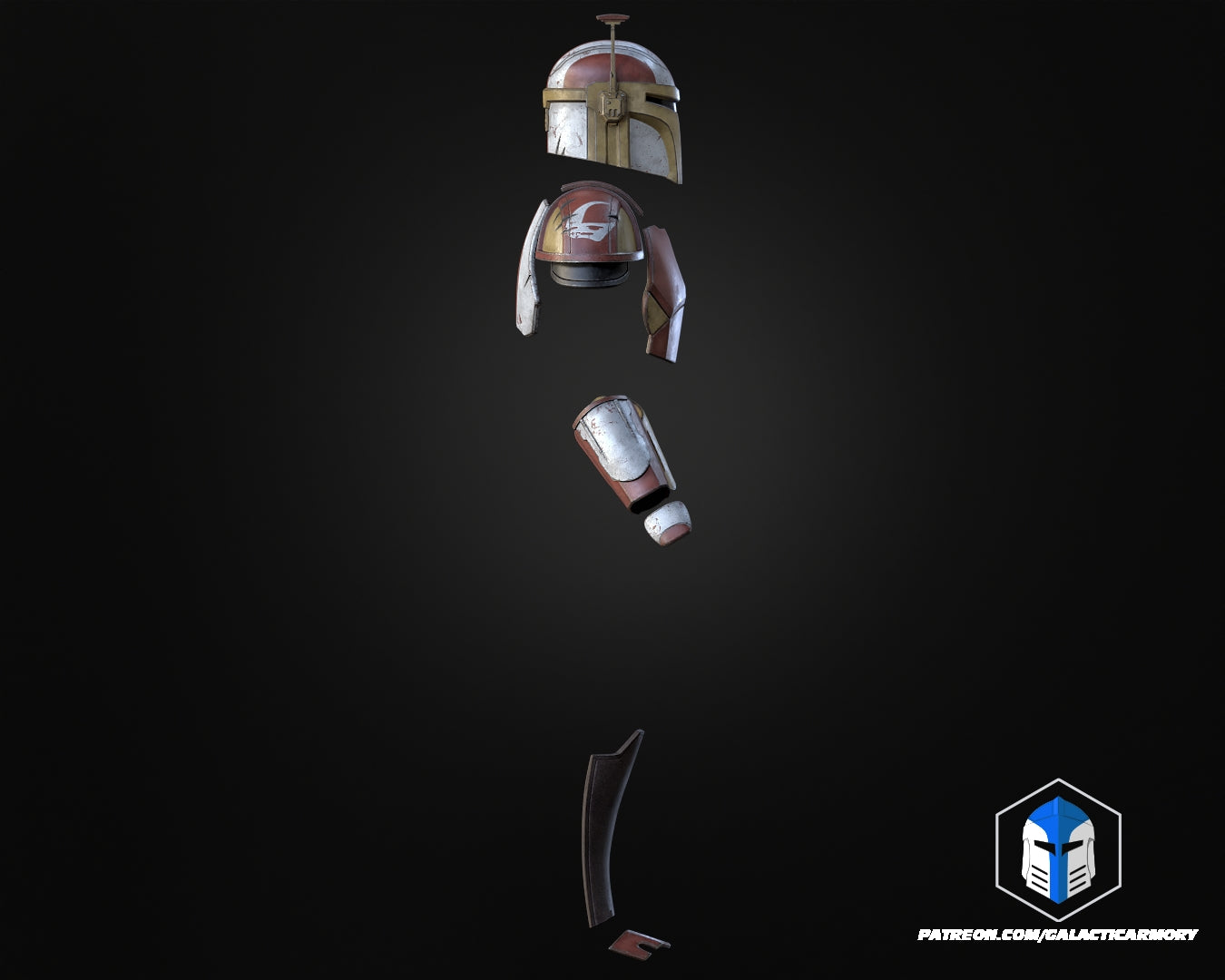 Mando Spirit Helmet and Armor - 3D Print Files