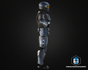 Helldivers 2 - A-35 Recon Helmet and Armor - 3D Print Files