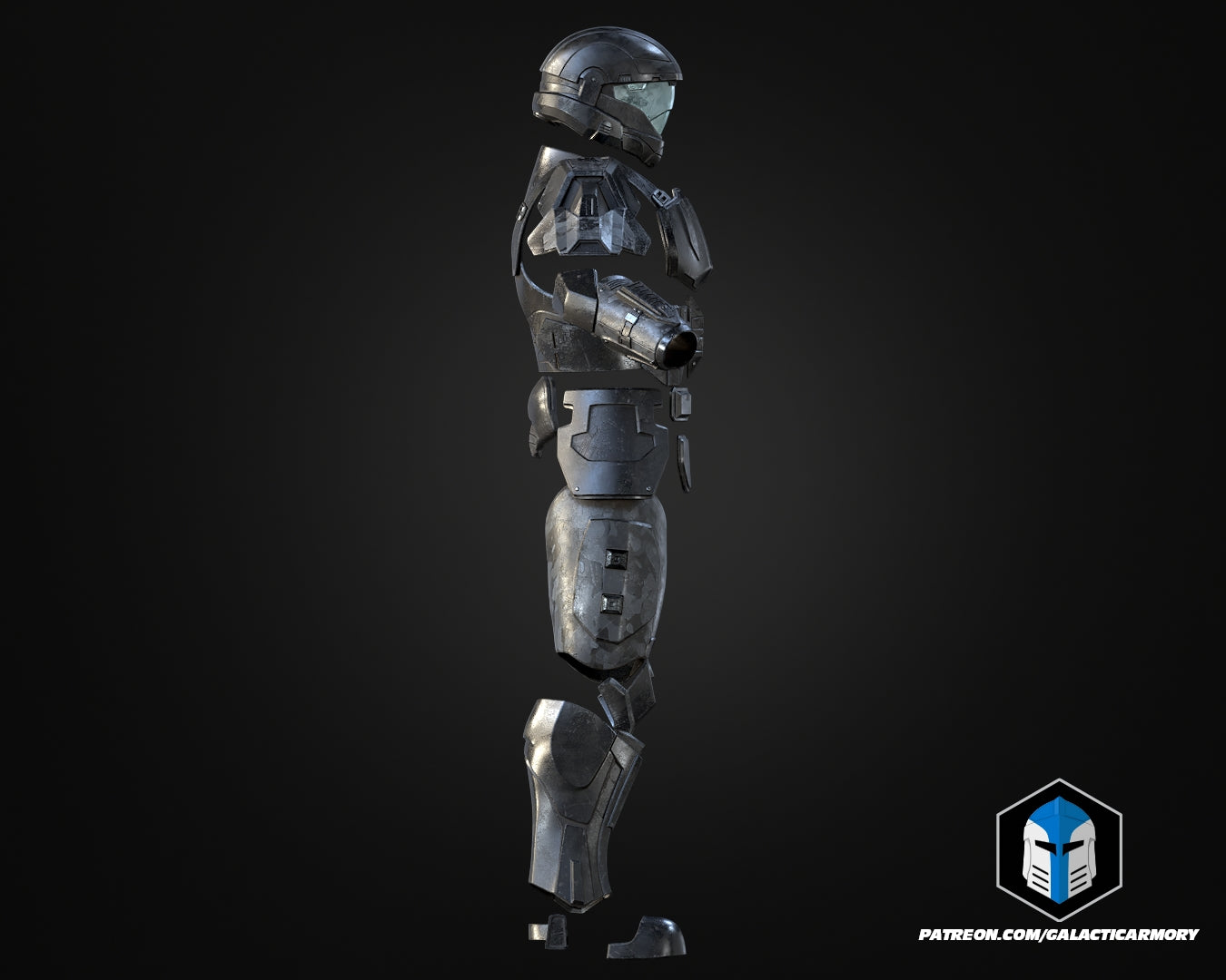 Helldivers 2 - A-9 Helljumper Helmet and Armor - 3D Print Files