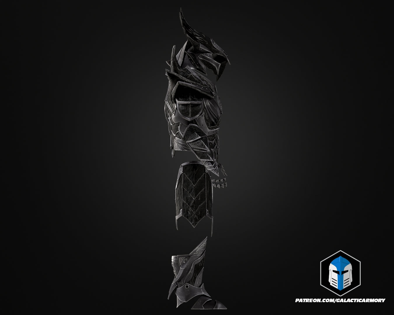 Daedric Helmet and Armor - 3D Print Files