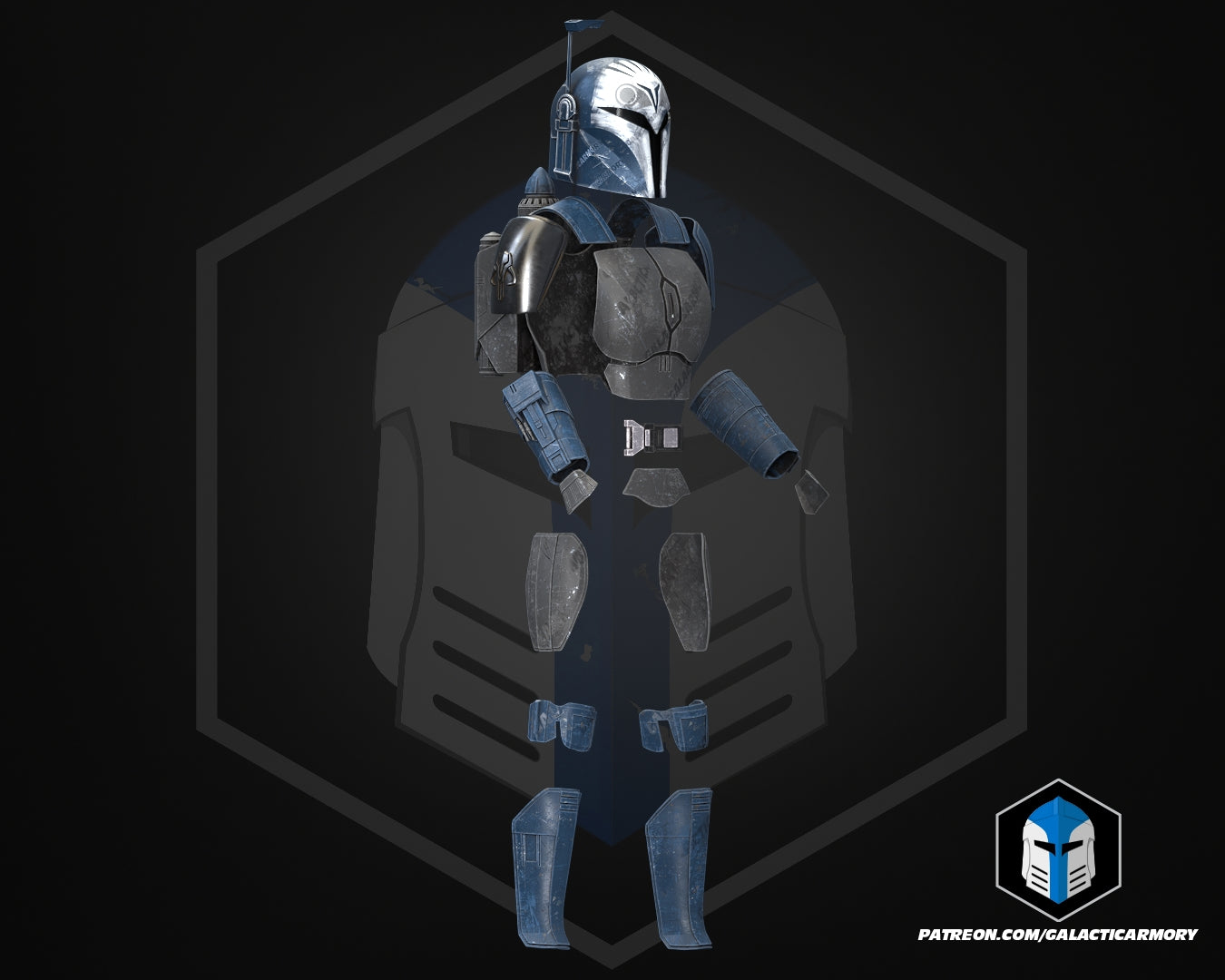 Bo Katan Armor - 3D Print Files – Galactic Armory