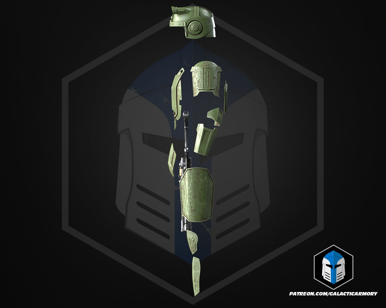 Combat Armor and Laser Rifle - 3D Print Files