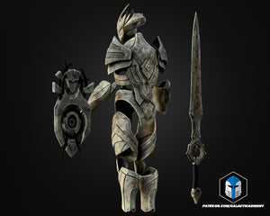 Raidriar Armor and Weapon Set - 3D Print Files