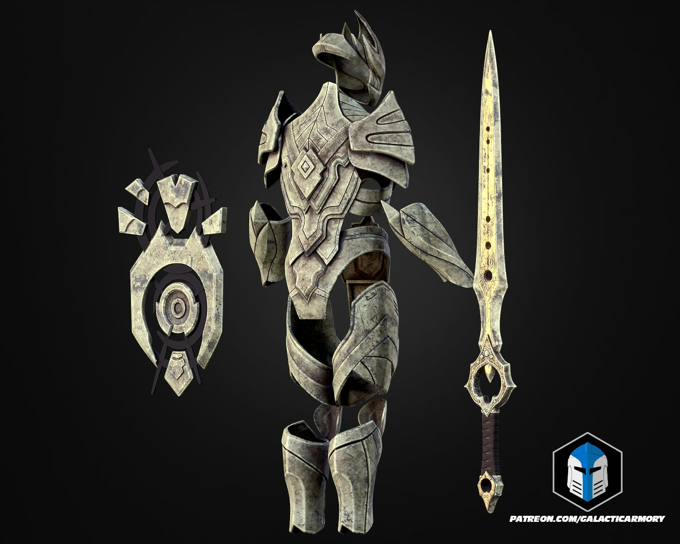 Raidriar Armor and Weapon Set - 3D Print Files