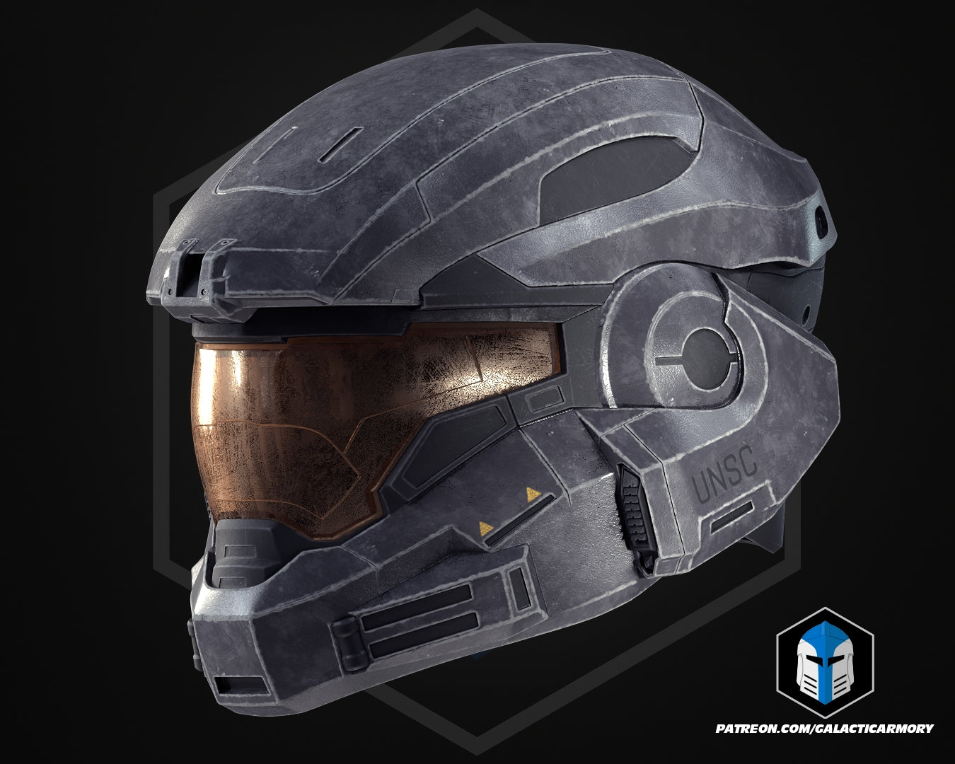 Reach Noble 6 Mark 5 [B] Helmet and Armor - 3D Print Files