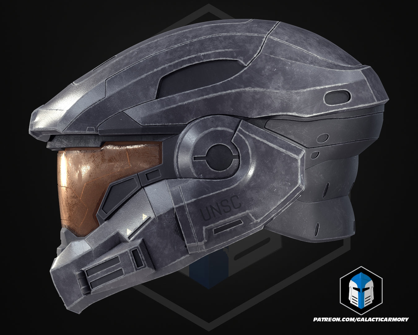 Reach Noble 6 Mark 5 [B] Helmet and Armor - 3D Print Files