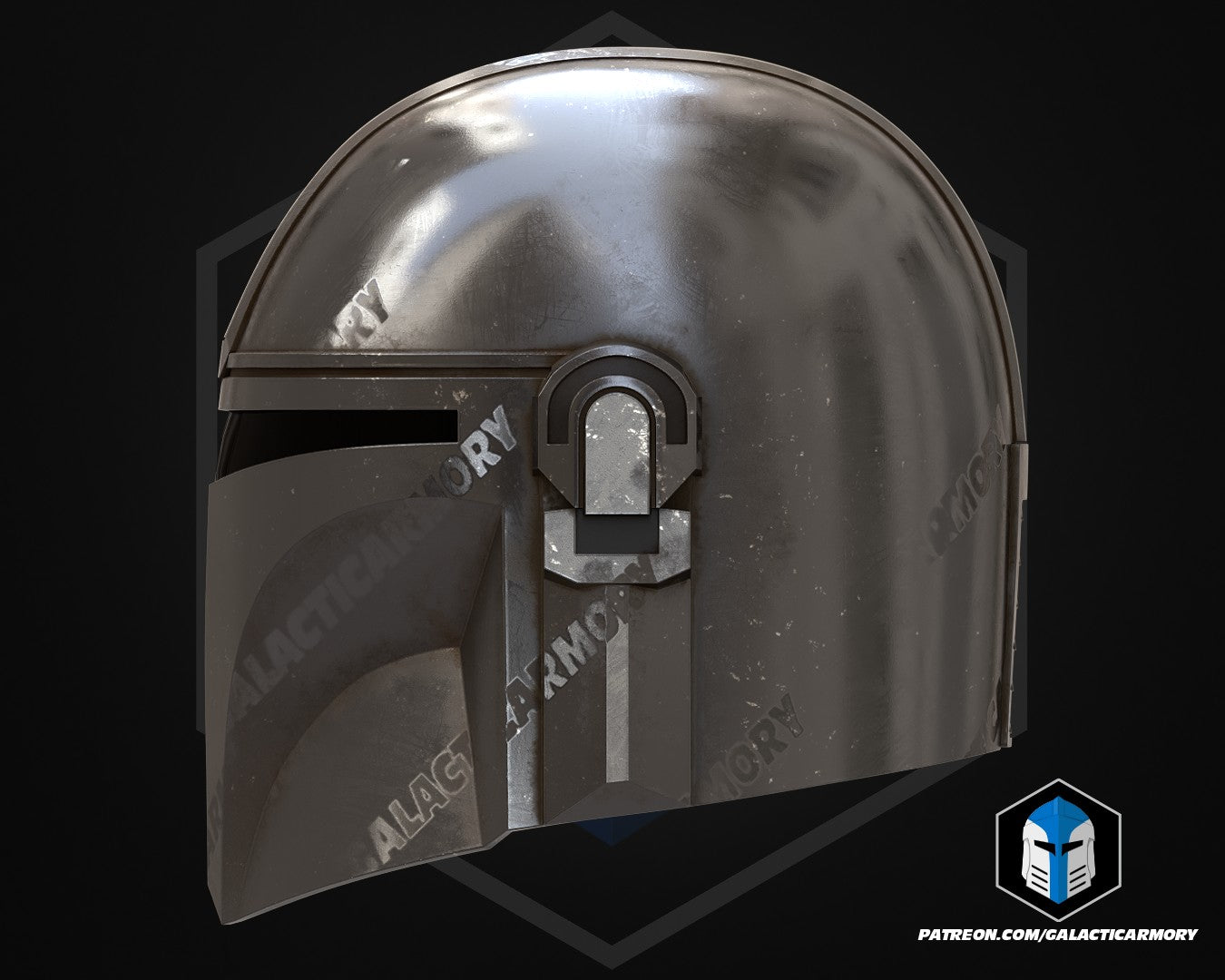 Mando Helmet - 3D Print Files – Galactic Armory