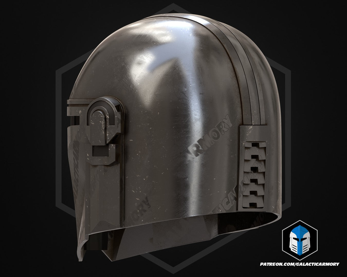Mando Helmet - 3D Print Files – Galactic Armory