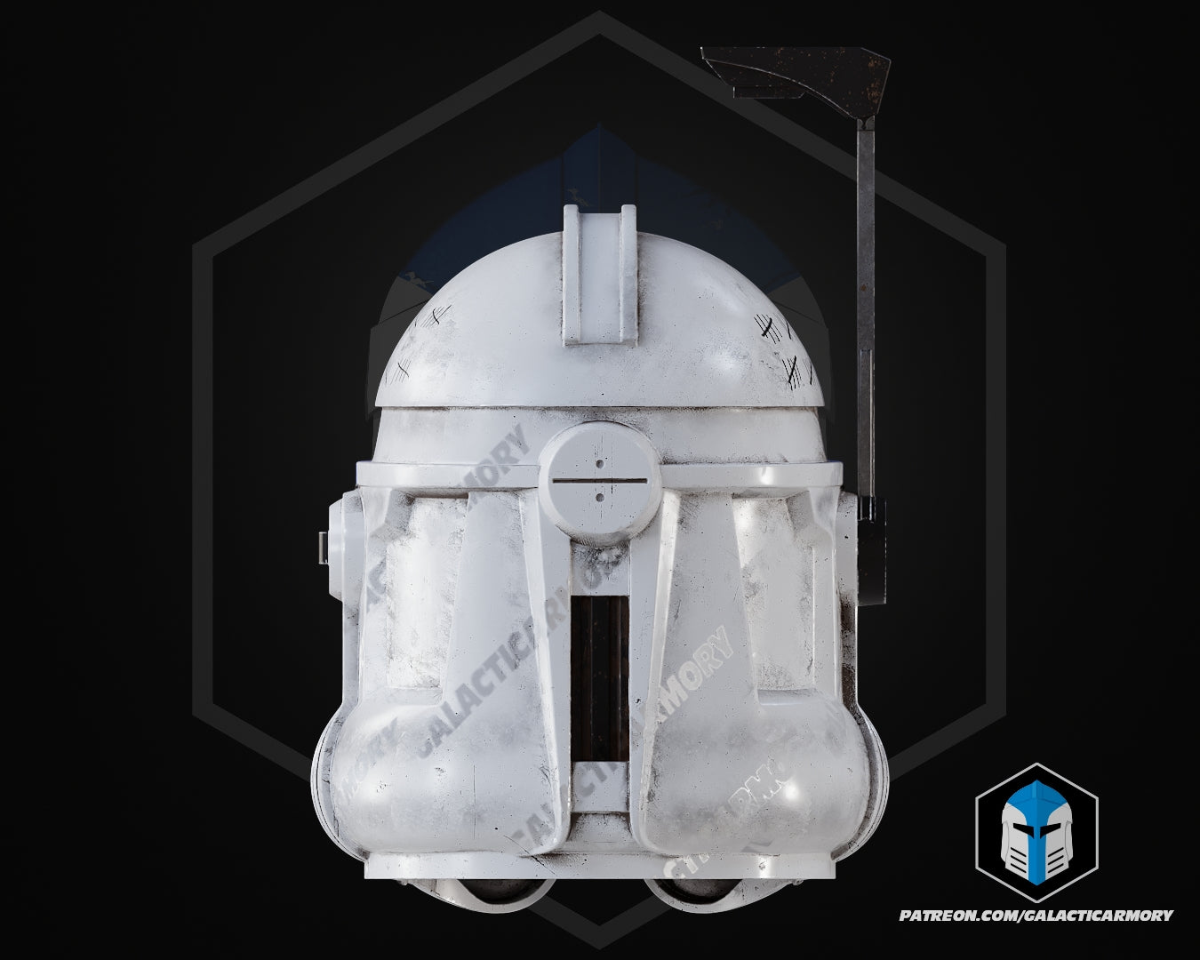 Realistic Captain Rex Helmet - 3D Print Files – Galactic Armory