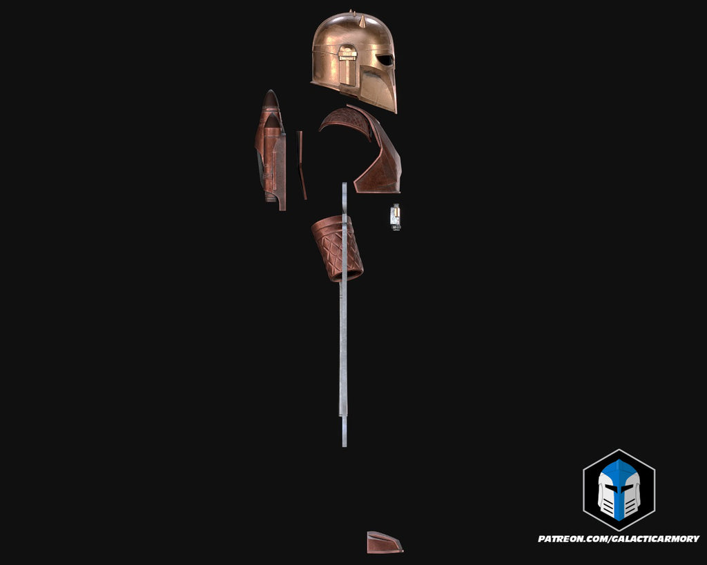 The Armorer Armor - 3D Print Files – Galactic Armory