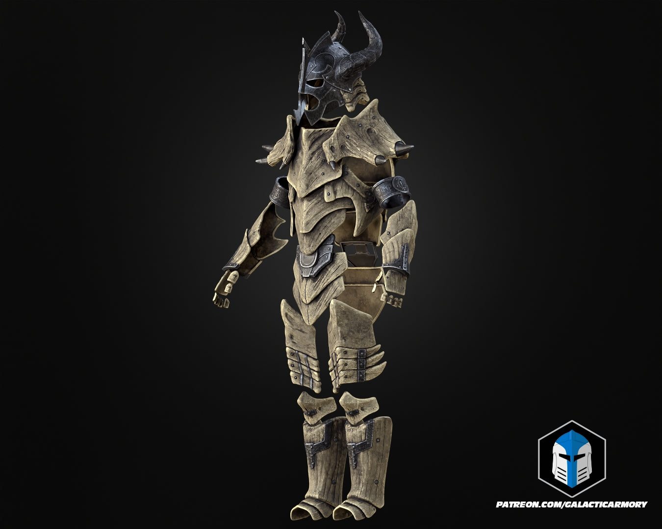 Dragonbone Helmet and Armor - 3D Print Files