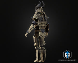 Dragonbone Helmet and Armor - 3D Print Files