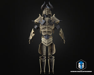 Dragonbone Helmet and Armor - 3D Print Files