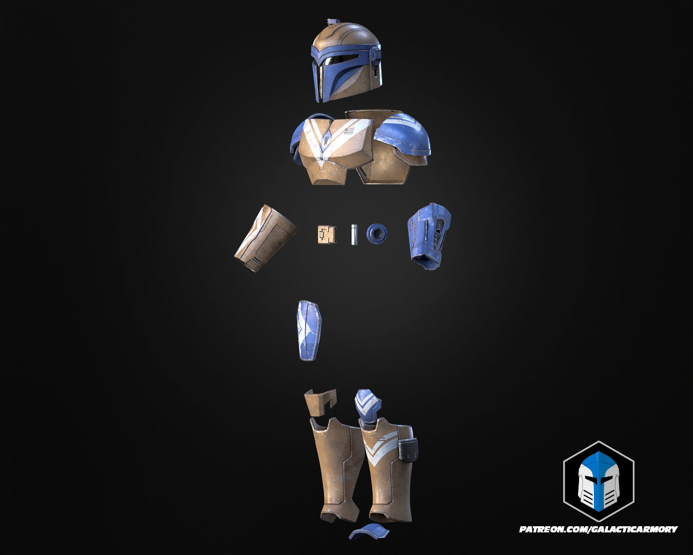 Mando Loyalty Helmet and Armor - 3D Print Files