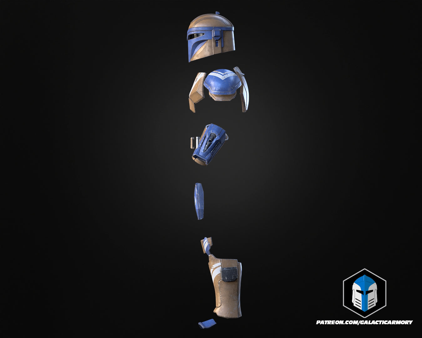 Mando Loyalty Helmet and Armor - 3D Print Files