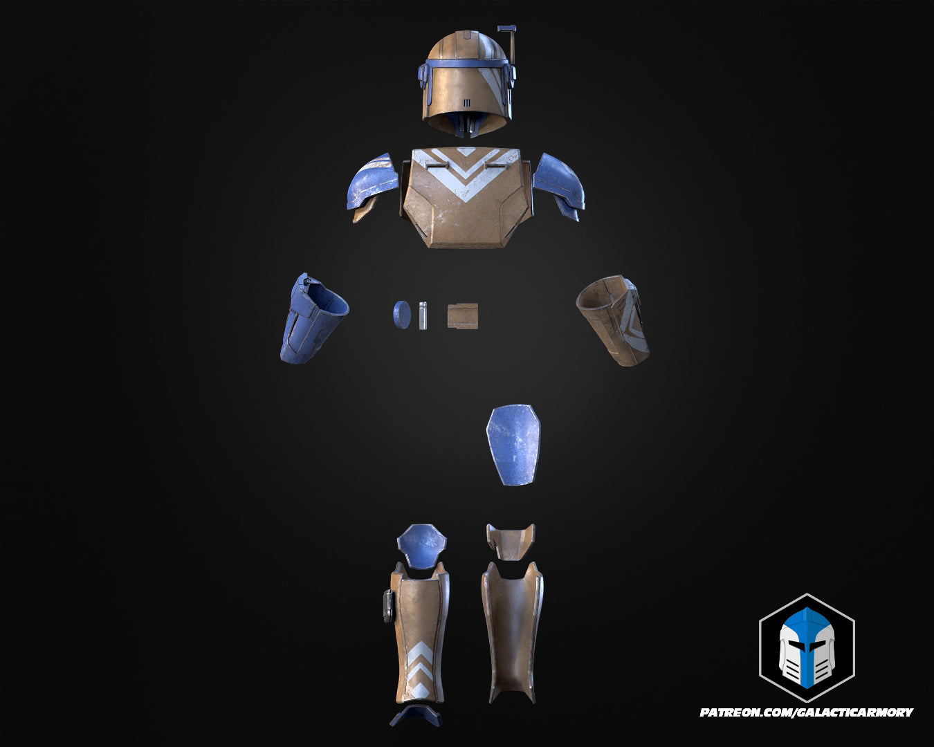 Mando Loyalty Helmet and Armor - 3D Print Files