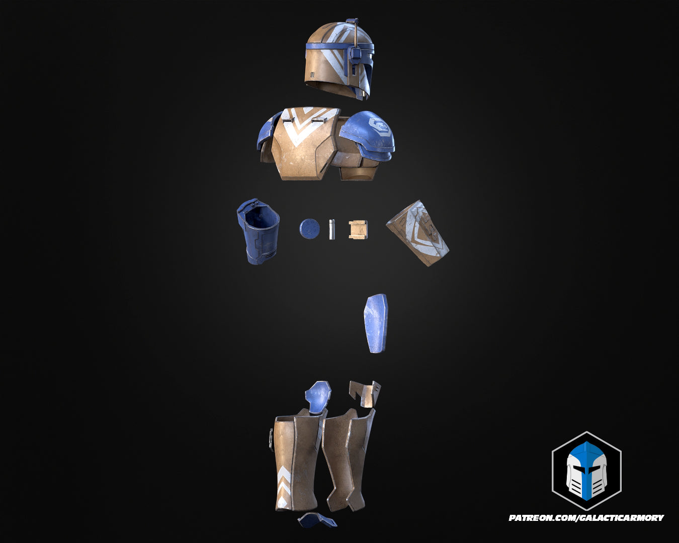 Mando Loyalty Helmet and Armor - 3D Print Files