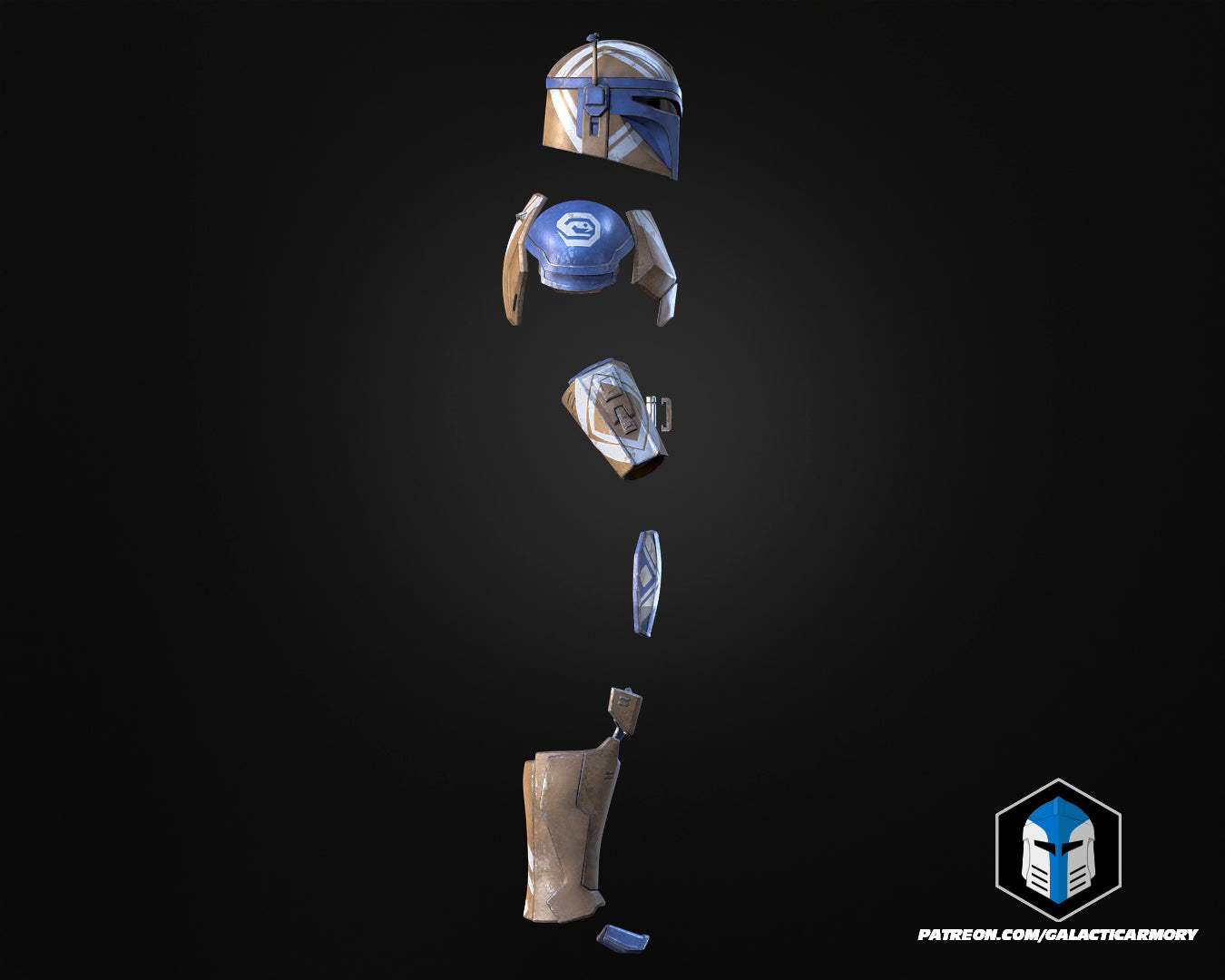 Mando Loyalty Helmet and Armor - 3D Print Files
