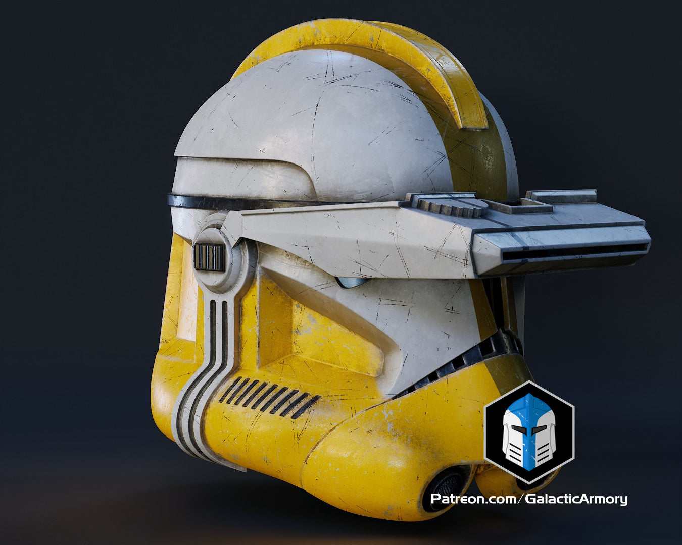 Commander Bly/Specialist Clone Trooper Helmet - 3D Print Files - Galactic Armory