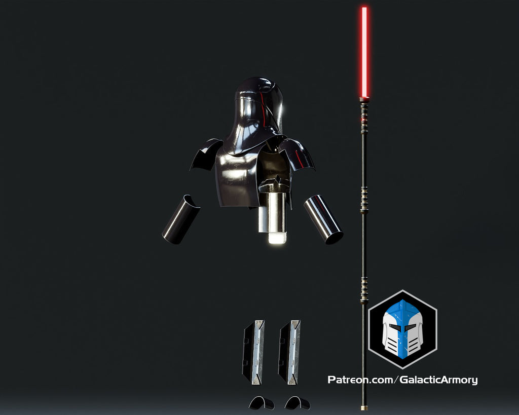 Royal Guard Armor and Weaponry - 3D Print Files – Galactic Armory