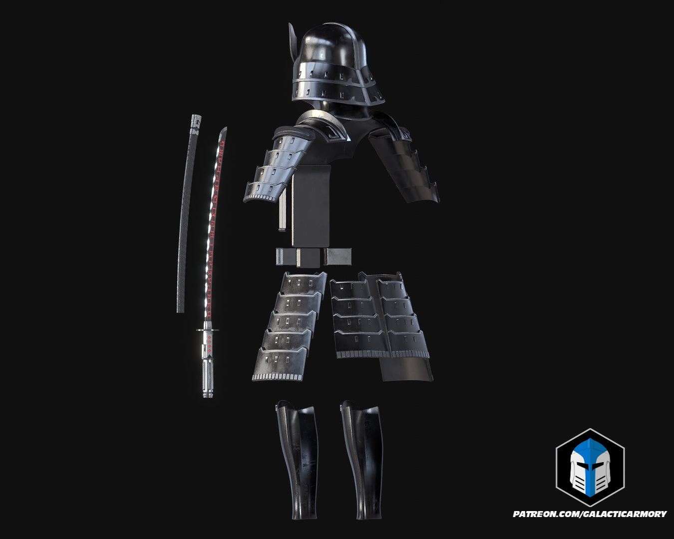 Samurai Darth Vader Armor - 3D Print Files