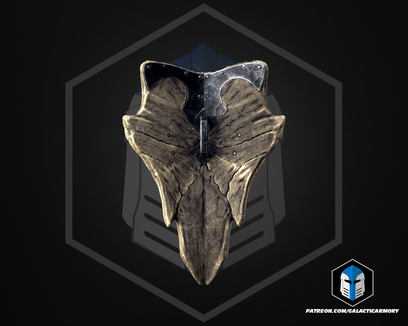 Dragonbone Sword and Shield - 3D Print Files