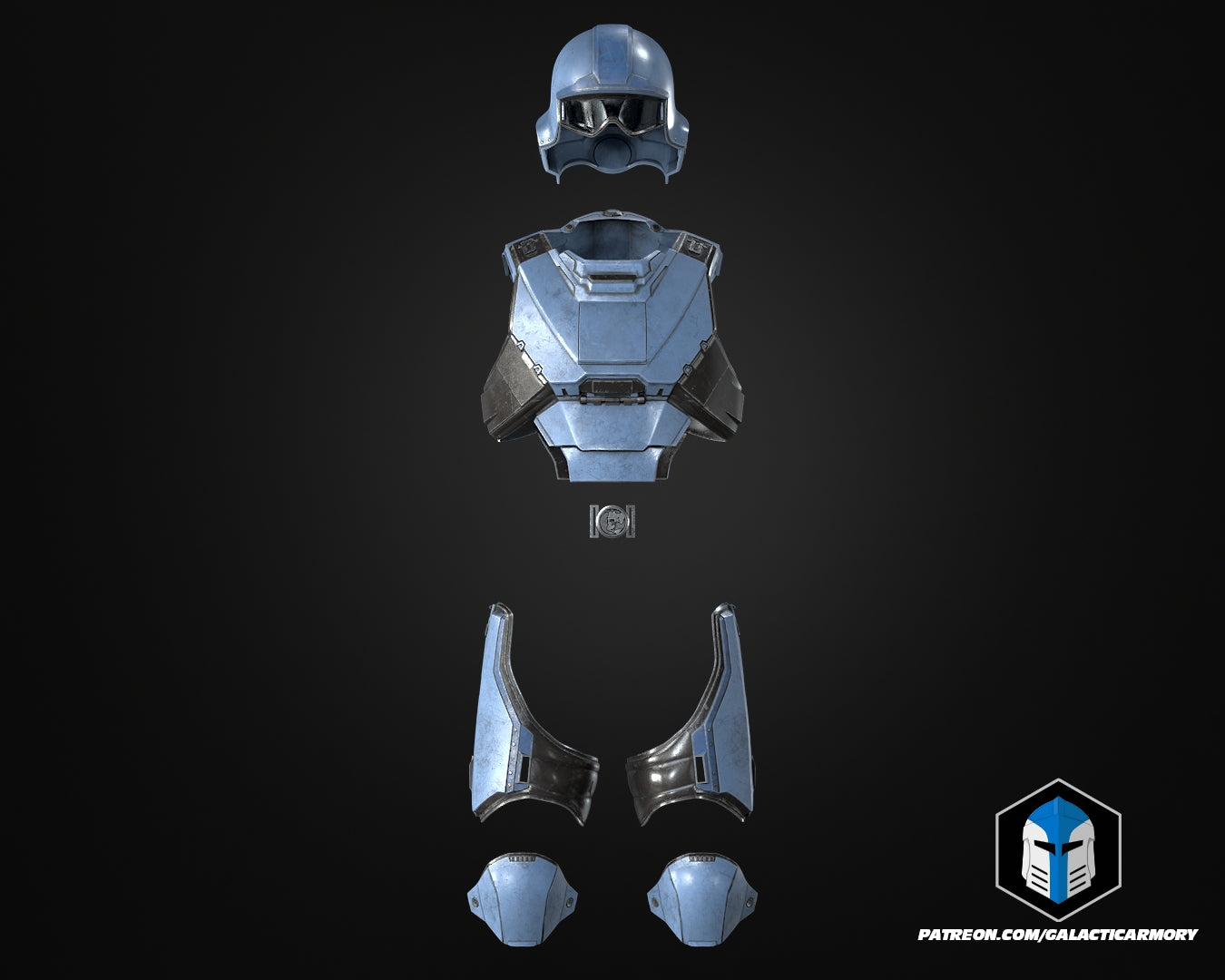 Helldivers 2 - SEAF Trooper Helmet and Armor - 3D Print Files