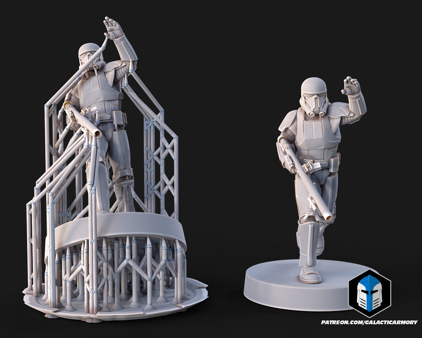 1:48 Scale Death Troopers - 3D Print Files