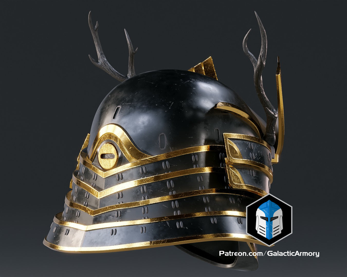 Halo Infinite Kabuto Helm - 3D-Druckdateien