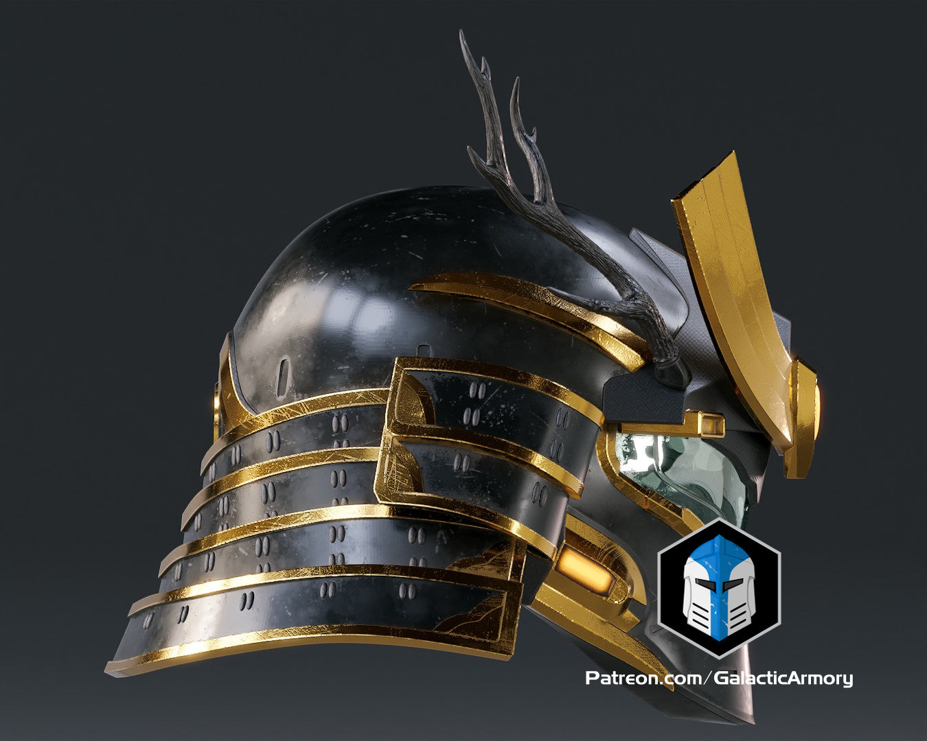 Halo Infinite Kabuto Helm - 3D-Druckdateien