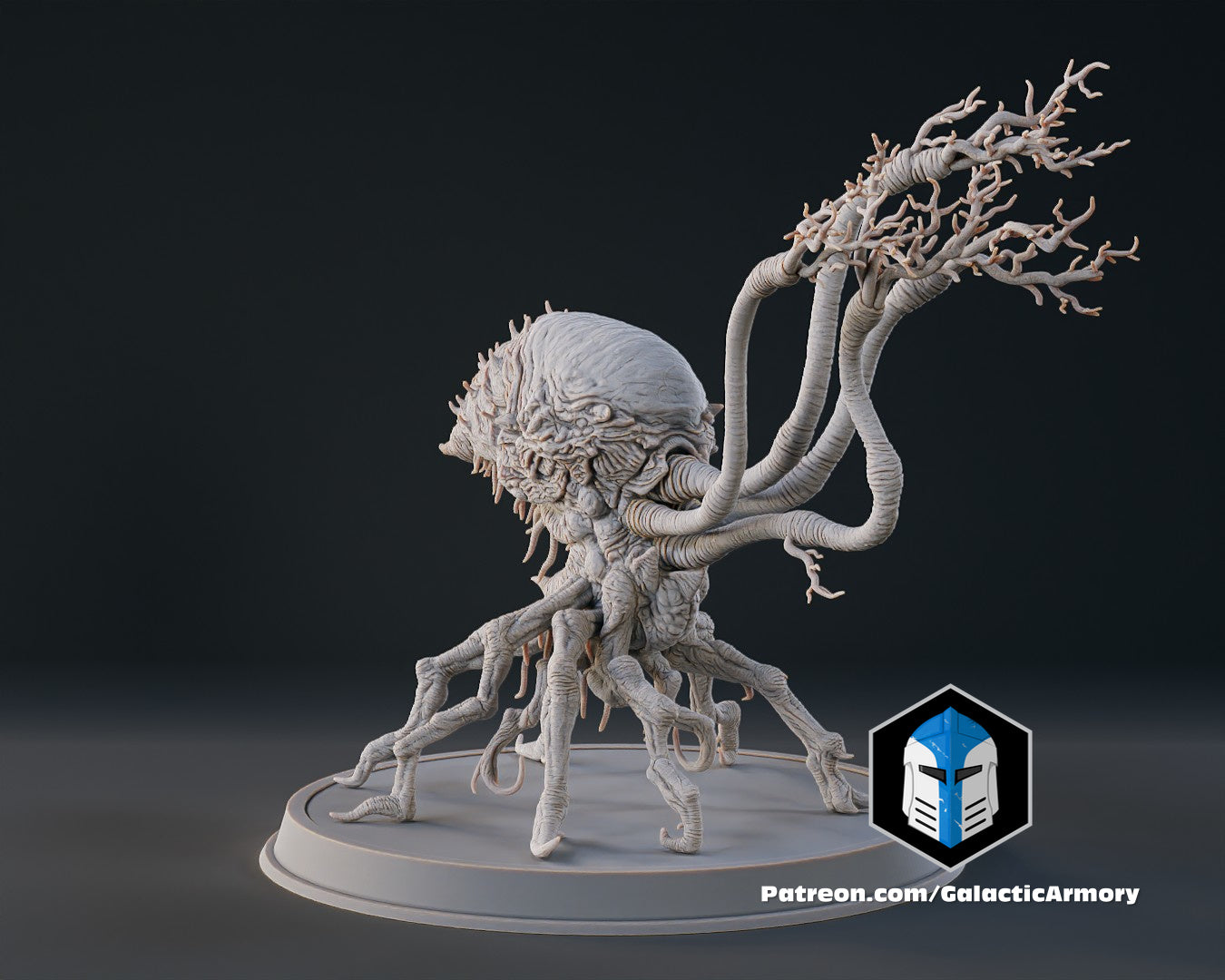 Halo Flood Spore Figurines and Mold - 3D Print Files