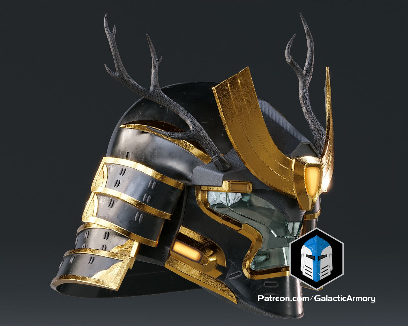 Halo Infinite Kabuto Helm - 3D-Druckdateien